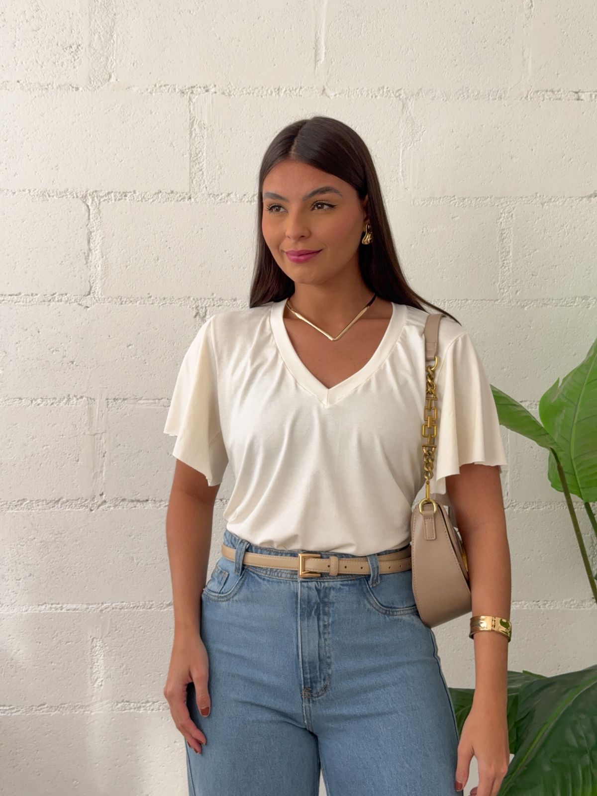 Blusa Gola V Noah