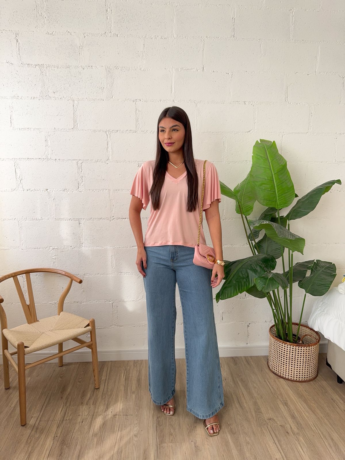 Blusa Gola V Noah