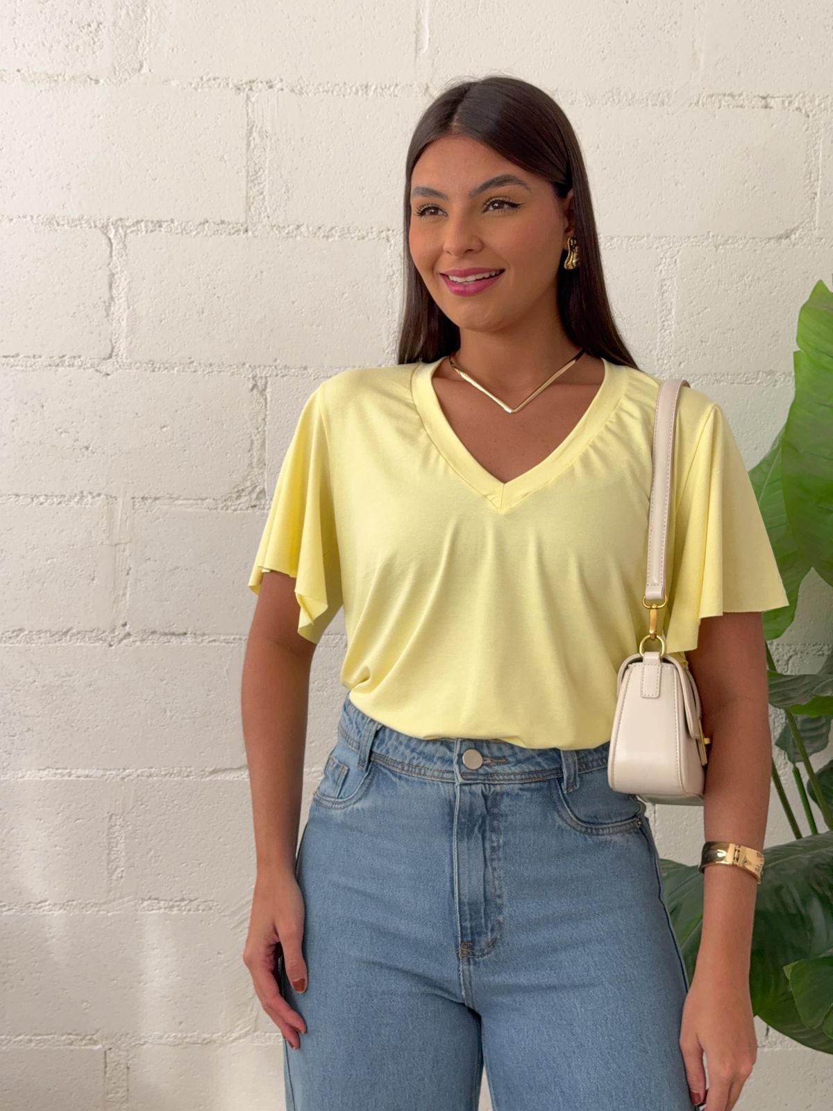 Blusa Gola V Noah