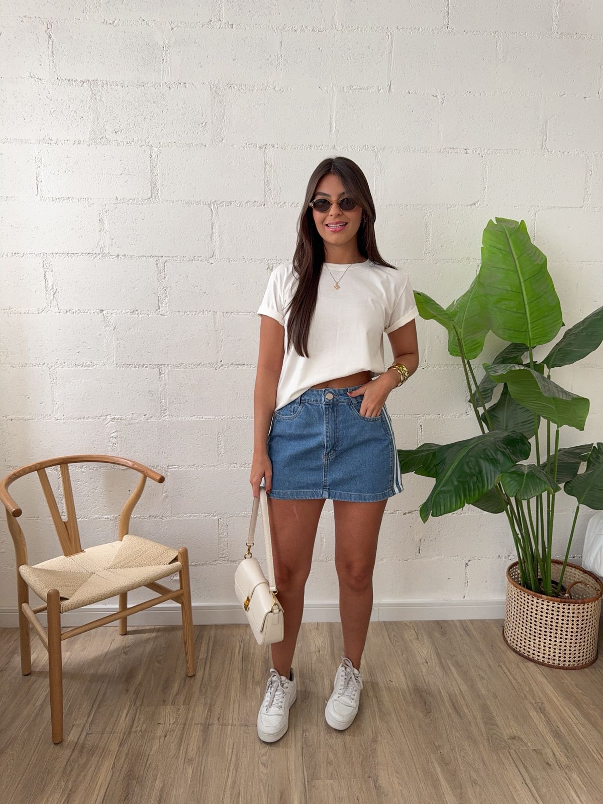 Saia Jeans Luene