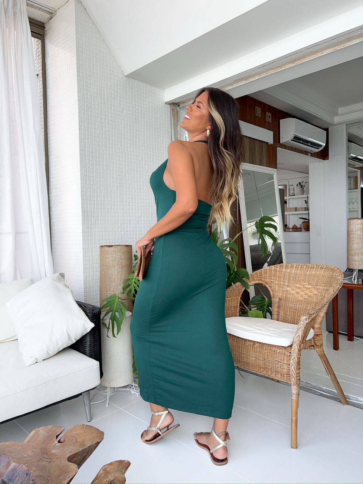 Vestido Bishop
