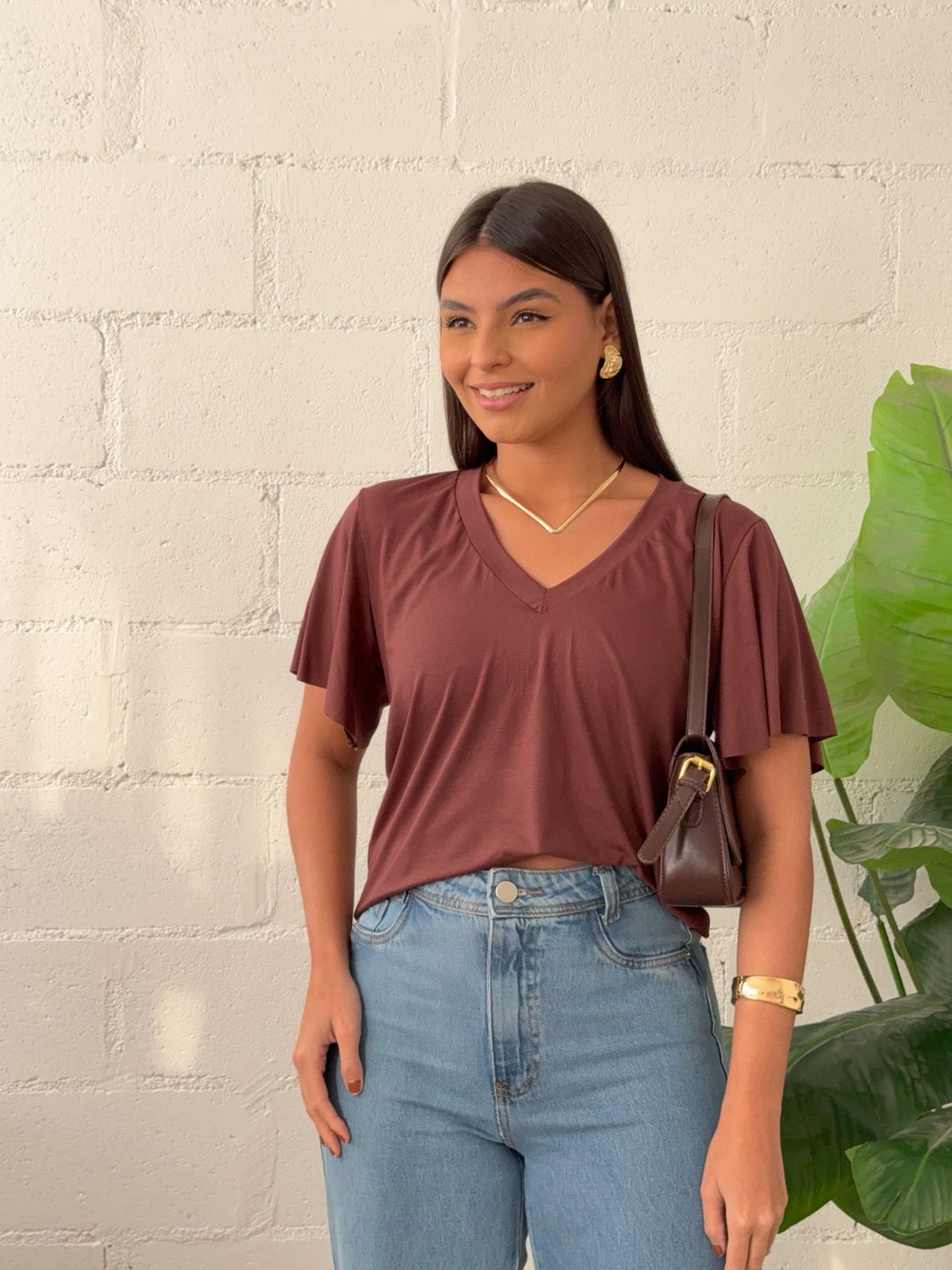 Blusa Gola V Noah